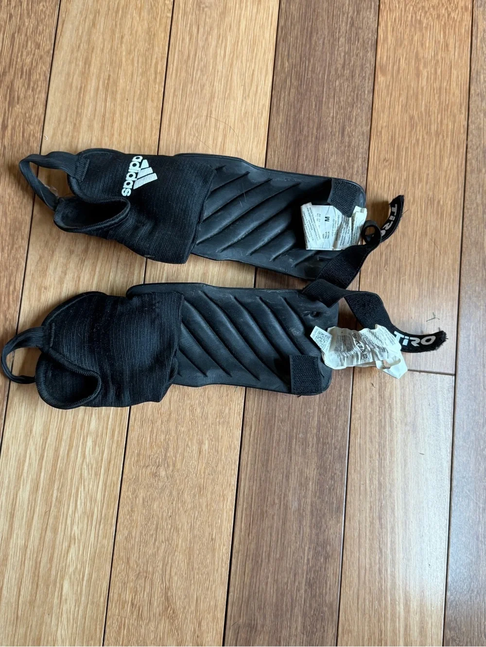 Adidas Soccer Shoes and Shin Guards